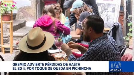 La Confederación de Restaurantes del Ecuador alertó sobre el impacto devastador de las restricciones, siendo Pichincha la provincia más golpeada. Un reportaje de Nathalie Jiménez