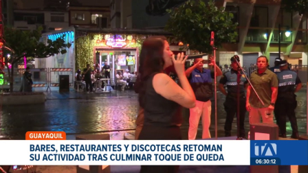 Luego de dos semanas de pérdidas consecutivas por el toque de queda, bares, discotecas y restaurantes de Guayaquil se preparan para reactivarse. Un reportaje de: Camila Guevara