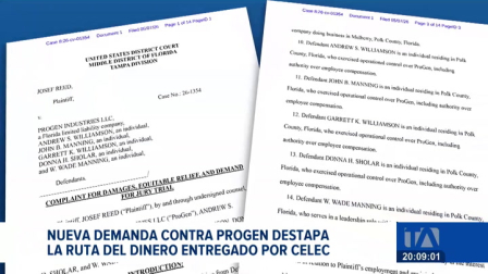 El exgerente de proyectos Josef Reed solicita el pago de sus haberes y expone detalles sobre los gastos realizados por la empresa con fondos de Celec. Un reportaje de Fausto Yépez