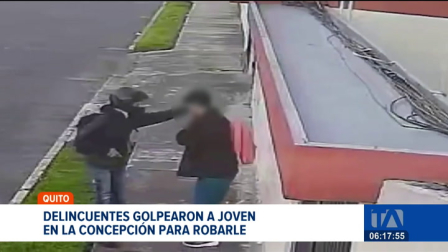 La inseguridad azota al norte de Quito, donde una víctima fue interceptada de forma violenta mientras caminaba por la zona. Un reportaje de Juan Miguel Rodríguez
