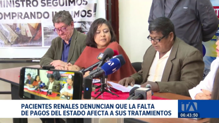 Centros de diálisis y hemodiálisis reportan retrasos críticos en las asignaciones presupuestarias, lo que afecta el abastecimiento de insumos médicos. Un reportaje de Brigette Mancheno