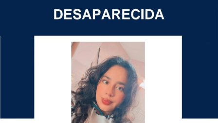 Joselyn Oña Cando, de 25 años, desapareció en Quito, en el sector de San Blas.