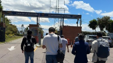 Este martes 19 de mayo del 2026 hubo actividad en la Casa de la Selección en Quito