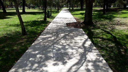 La joven denunció que fue víctima de un ataque en el parque La Carolina, en el norte de la capital.