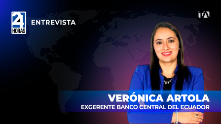 "No se come del riesgo país" sañaló Verónica Artola, exgerente del Banco Central del Ecuador, sobre la desconexión entre los indicadores macroeconómicos y la economía familiar.
