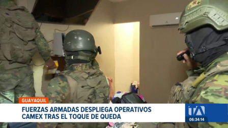 Fuerzas Armadas intensifican los controles de armas, municiones y explosivos tras el toque de queda para contener a las estructuras delictivas. Un reportaje de Paula Kuhn