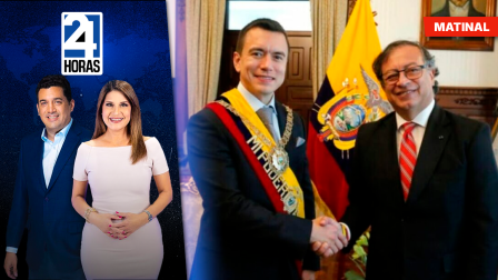 Revise las noticias más destacadas de Ecuador en nuestro Noticiero 24 Horas Emisión Matinal del jueves 21 de mayo del 2026. Con Liz Valarezo y Milton Pérez.