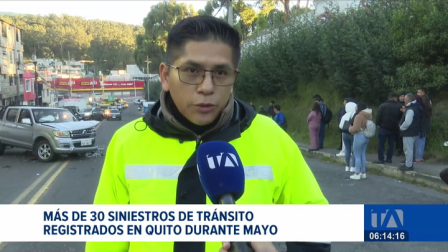 Las alarmantes cifras de tránsito en la capital encienden las alertas de las autoridades de movilidad. En lo que va de mayo se reportan 30 accidentes. Un reportaje de Nathalie Jiménez