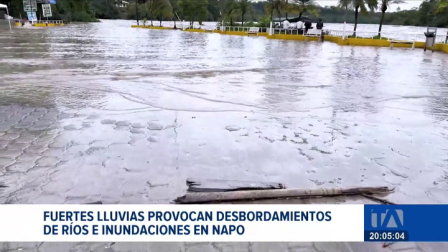 Tras 24 horas continuas de precipitaciones en la provincia, las autoridades registran inundaciones en espacios públicos y afectaciones en diversos cultivos. Un reportaje de Roberto Verdezoto