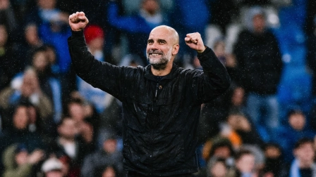 Pep Guardiola, entrenador del Manchester City