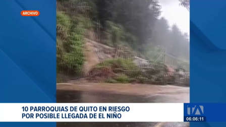 La Secretaría Nacional de Gestión de Riesgos activó los protocolos preventivos en la provincia frente al previsto incremento de las precipitaciones. Un reportaje de Brigette Mancheno