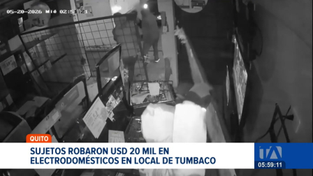 Las investigaciones policiales revelan que la banda del delincuente abatido en La Michelena saqueó un local en Tumbaco una hora antes. Un reportaje de Gustavo Jaramillo