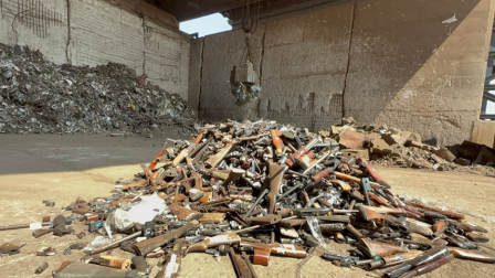 Las Fuerzas Armadas destruyeron casi 1 400 armas en Guayaquil, vinculadas a estructuras criminales.