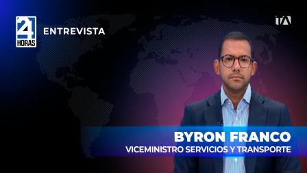 "Se extendió por un mes las compensaciones para el transporte inter e intraprovincial" indicó Byron Franco, viceministro de Servicios y Transporte, sobre las compensaciones a los transportistas.
