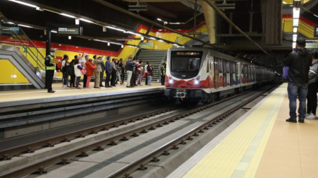 El Metro de Quito viaja de Quitumbe a El Labrador.