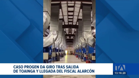 La Corte Nacional de Justicia dictó además dos medidas alternativas tras abrirse la instrucción fiscal; Fiscalía avanza en las indagaciones del contrato fallido con Progen. Un reportaje de Fausto Yépez