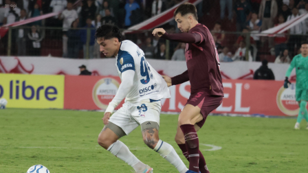 Encuentro entre Liga de Quito vs Lanús de Argentina por Copa Libertadores en el estadio Rodrigo Paz.