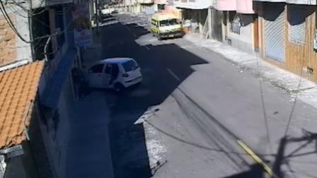 Una familia fue ataca y perseguida por un vehículo y personas en estado etílico.