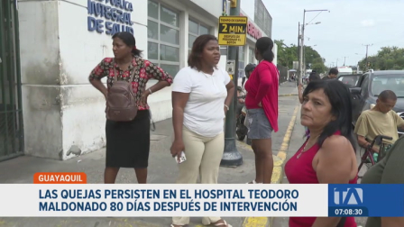 Pese a los procesos de intervención ejecutados Hospital Teodoro Maldonado, los usuarios aseguran que siguen problemas en atención y medicamentos. Un reportaje de Astrid Singre