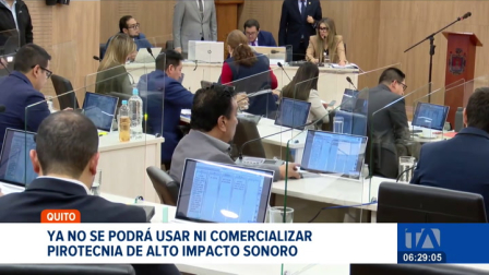 El Concejo Metropolitano aprobó la restricción de la venta y uso de explosivos sonoros intensos como los voladores en el área urbana. Un reportaje de Stephany Paz