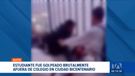 El ataque contra el estudiante ocurrió en los exteriores de una institución educativa en el sector de Ciudad Bicentenario, norte de Quito. Un reportaje de Gustavo Jaramillo
