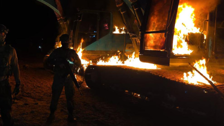 Operativo contra minería ilegal en Zamora Chinchipe