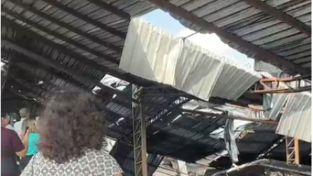 Propietarios del edificio Multicomercio, en el centro de Guayaquil, acompañaron este 27 de mayo de 2026 el peritaje realizado al inmueble, casi cuatro meses después del incendio.