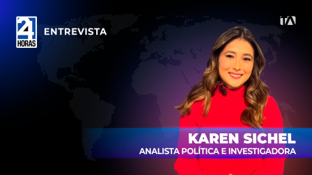"Lo que pasa con Aquiles Álvarez es tortura y persecución digna de un régimen autoritario", sañaló Karen Sichel, analista política e investigadora, sobre el tratamiento judicial en Ecuador.