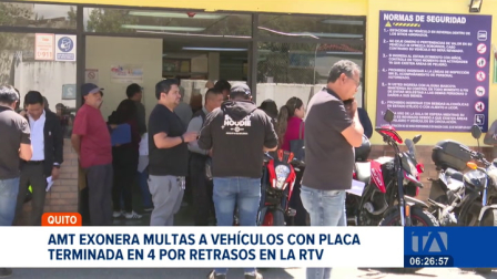 Vehículos cuya placa que terminen en 4 serán exonerados de la multa por calendarización debido a los problemas presentados en el sistema. Un reportaje de Juan Miguel Rodríguez