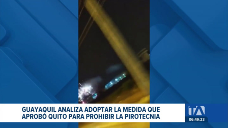 Concejales de Guayaquil plantearon la necesidad de llevar al debate local la restricción de pirotecnia de alto impacto sonoro. Un reportaje de Jazmín Solís