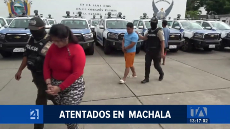 La capital de El Oro registró cinco ataques con explosivos en menos de una semana.