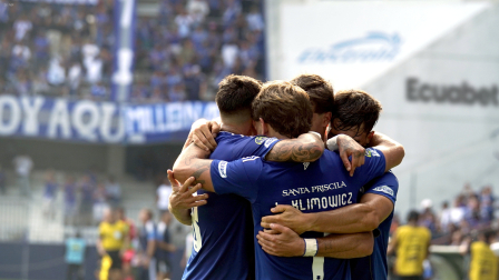 En el estadio George Capwell, Emelec ante Macará de Ambato, por la fecha 15 de la LigaPro