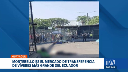 La delincuencia golpea con fuerza al principal centro de abastos de Guayaquil tras el asesinato al estilo sicariato de un joven en la zona de andenes.  Un reportaje de Jazmín Solís