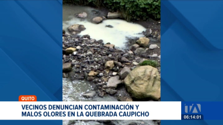 Moradores del barrio Simón Bolívar denuncian una severa afectación ambiental en la quebrada Caupicho, sur de Quito. Un reportaje de Brigette Mancheno