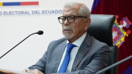 Joaquín Viteri fue designado como juez principal del TCE en abril del 2019