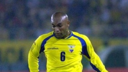 Raúl Guerrón, exseleccionado de Ecuador.