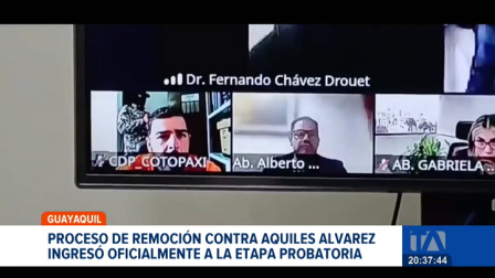 El alcalde de Guayaquil designó a los abogados Ramiro García y David Norero para que asuman su defensa.