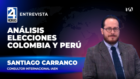"Ecuador debe sostener una política exterior sólida y reactivar los planes binacionales con Colombia y Perú" comentó Santiago Carranco, consultor internacional de IAEN, sobre la reconfiguración política generada por los procesos electorales en Colombia y Perú.
