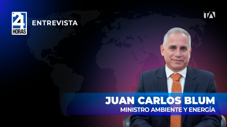 "La Refinería de Esmeraldas opera casi al 90% de su capacidad, lo que nos permitirá limitar la importación de combustibles" indicó Juan Carlos Blum, ministro de Ambiente y Energía, sobre la situación energética de Ecuador.