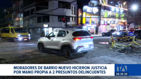 La comunidad del sector interceptó a dos jóvenes señalados por delinquir en Barrio Nuevo. La Policía tomó custodia de los adolescentes. Un reportaje de Nathalie Jiménez