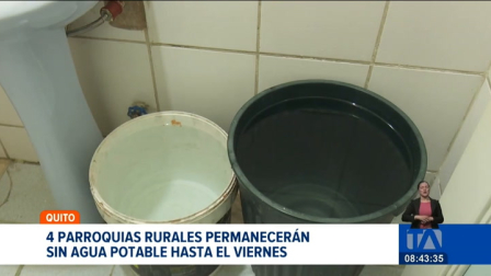 La suspensión del servicio responde a los urgentes trabajos técnicos en la línea de transmisión del sistema Tesalia. Un reportaje de Brigette Mancheno