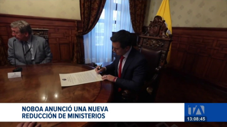 Es la segunda ocasión en que el Gobierno de Daniel Noboa impulsa una reducción para optimizar recursos estatales.