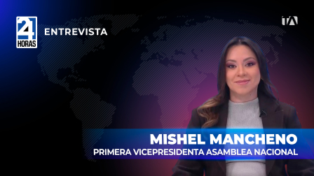 "El caso Progen será tratado en el Pleno de la Asamblea Nacional en el momento oportuno" indicó Mishel Mancheno, primera vicepresidenta de la Asamblea Nacional, sobre la fiscalización al Caso Progen.