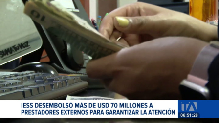 IESS pública realizó millonarias transferencias a clínicas privadas, centros de diálisis y núcleos de SOLCA para evitar la suspensión de los servicios médicos.