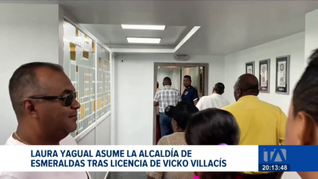 La vicealcaldesa Laura Yagual asumió el cargo por 44 días y garantizó la continuidad de los servicios y la obra pública.