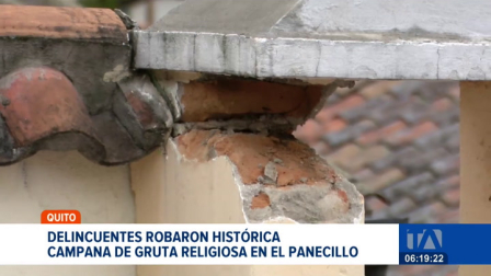 El robo de una campana desató la indignación de los moradores de El Panecillo. Los vecinos exigen a la Policía patrullajes preventivos. Un reportaje de Brigette Mancheno