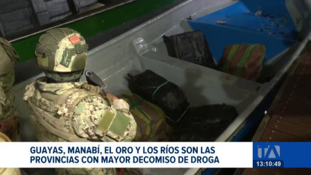 Uno de los últimos decomisos de sustancias sujetas a fiscalización se ejecutó en la frontera norte.
