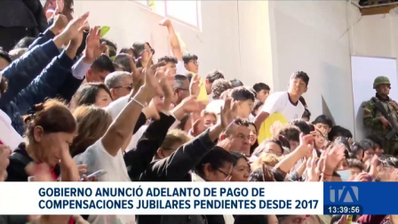Todos los valores pendientes desde 2017 se cancelarán hasta la próxima semana y ya no hasta diciembre.