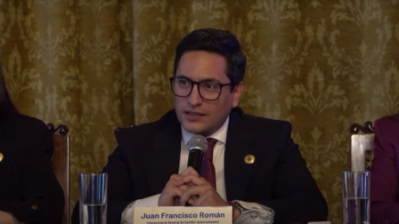Juan Francisco Román ha desempeñado varios cargos en el gobierno de Daniel Noboa.