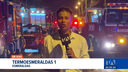 Un flagelo registrado en la infraestructura industrial movilizó a los equipos de emergencia en la provincia de Esmeraldas. Un reportaje de Gregory Rosero